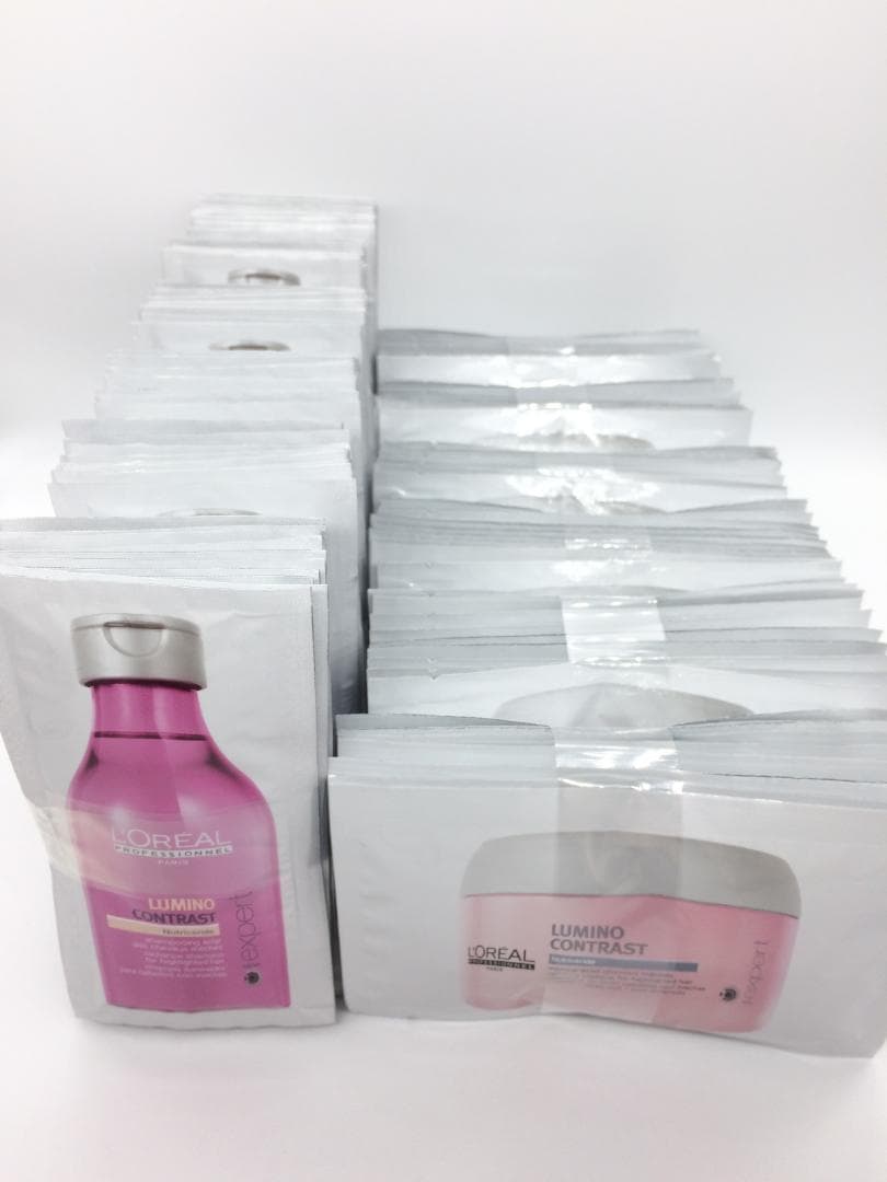 ロレアル】ルミノコントラスト シャンプー10ml×60・マスク15g×60