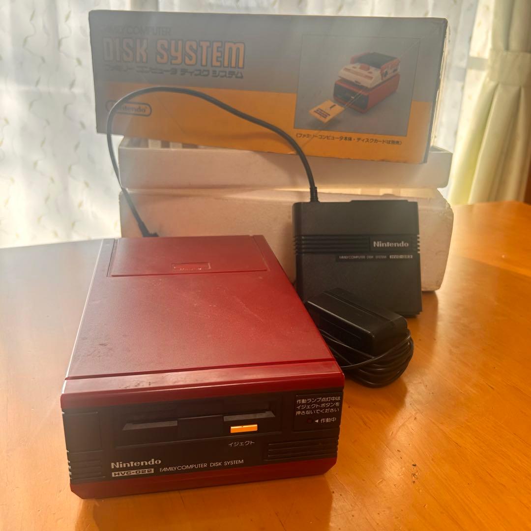 ジャンク】ファミコン ディスクシステム HVC-022 本体 箱付 任天堂