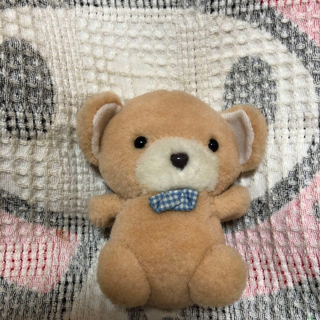 昭和レトロ ヴィンテージ メーカー名不明 犬＆熊 ぬいぐるみ 中古品