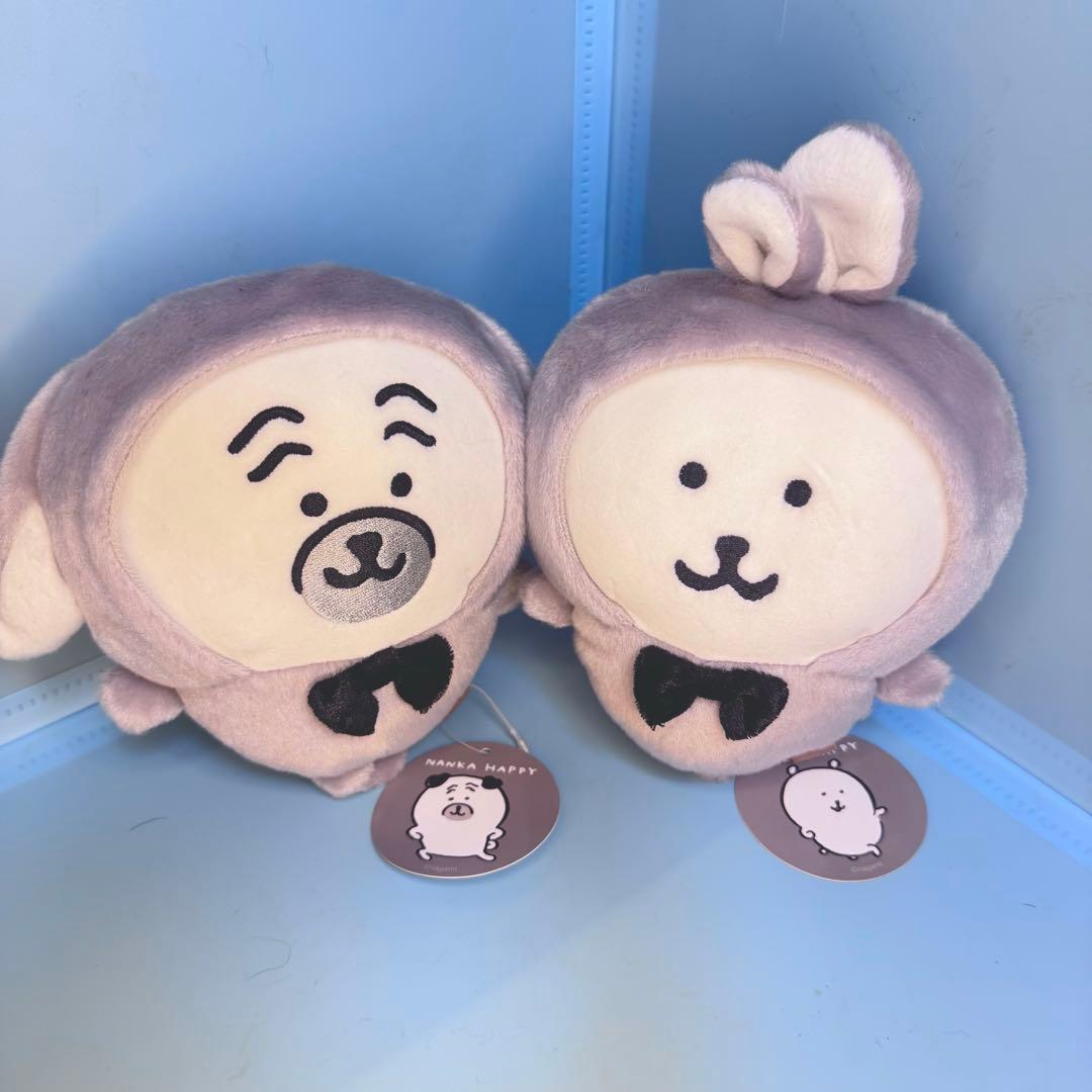 ナガノマーケット ハッピーバッグ 2023 卯年 くま ぬいぐるみ パグ