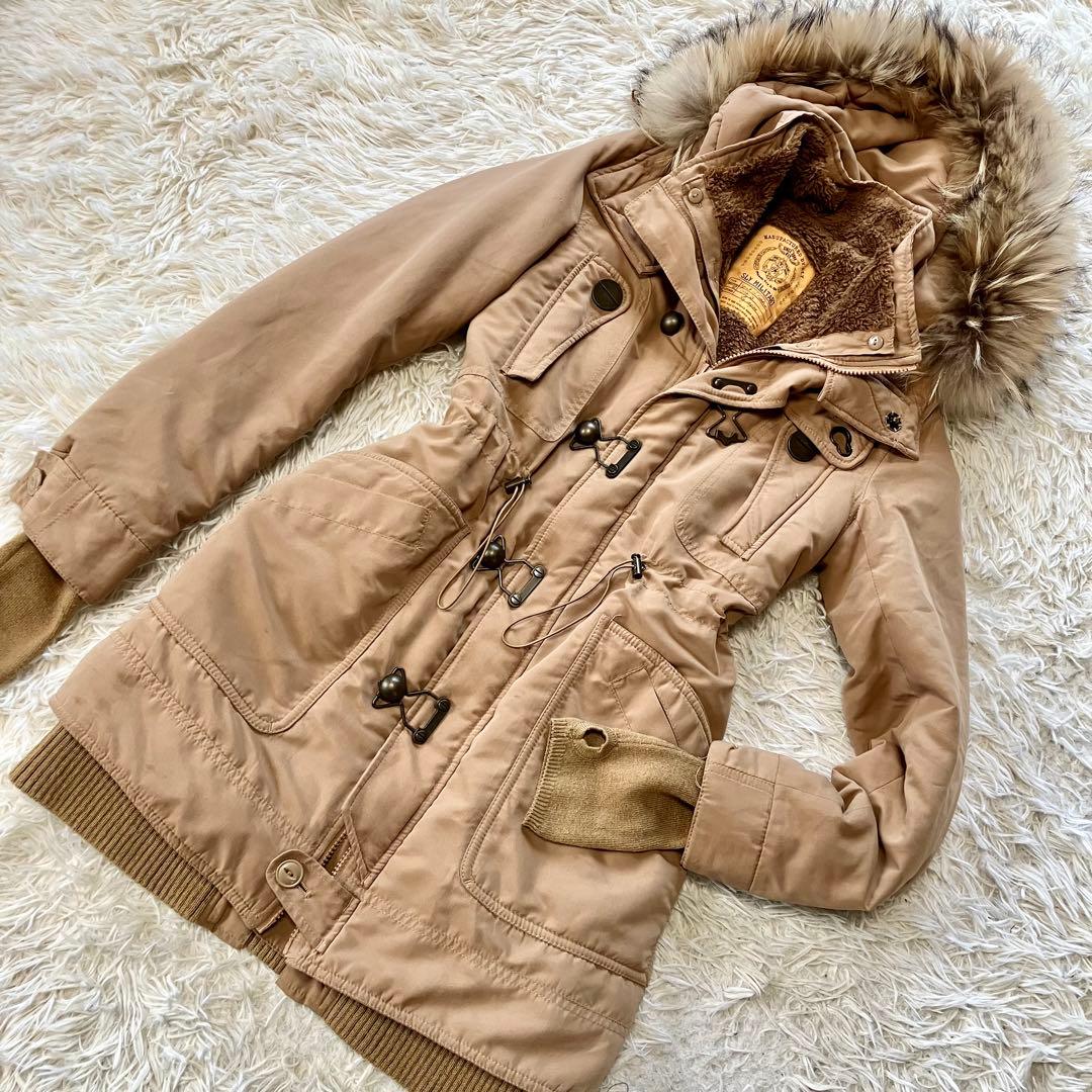 Y2K 平成ギャル SLY ミリタリー ファー モッズコート N3B