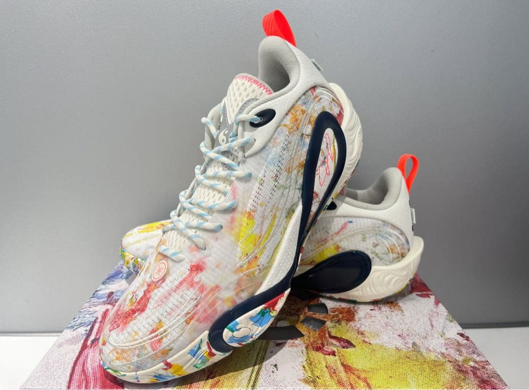 【即日発送】Lining WOW The Dlo1 size:26cm LiNing DLO 1 “Energy” Sneakers – LiNing Way of Wade Sneakers