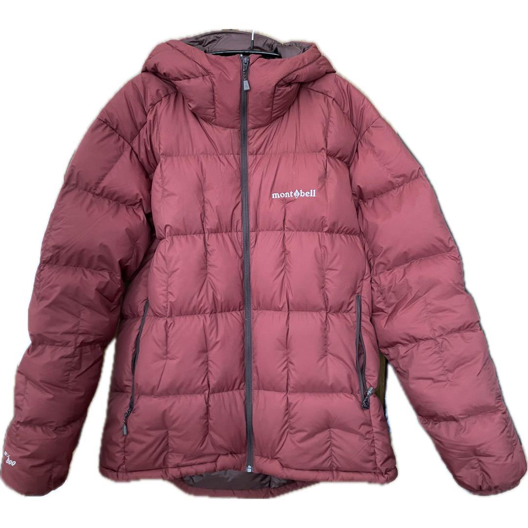 mont-bell ネージュダウンパーカ M-R WRD ワインレッド - メルカリ