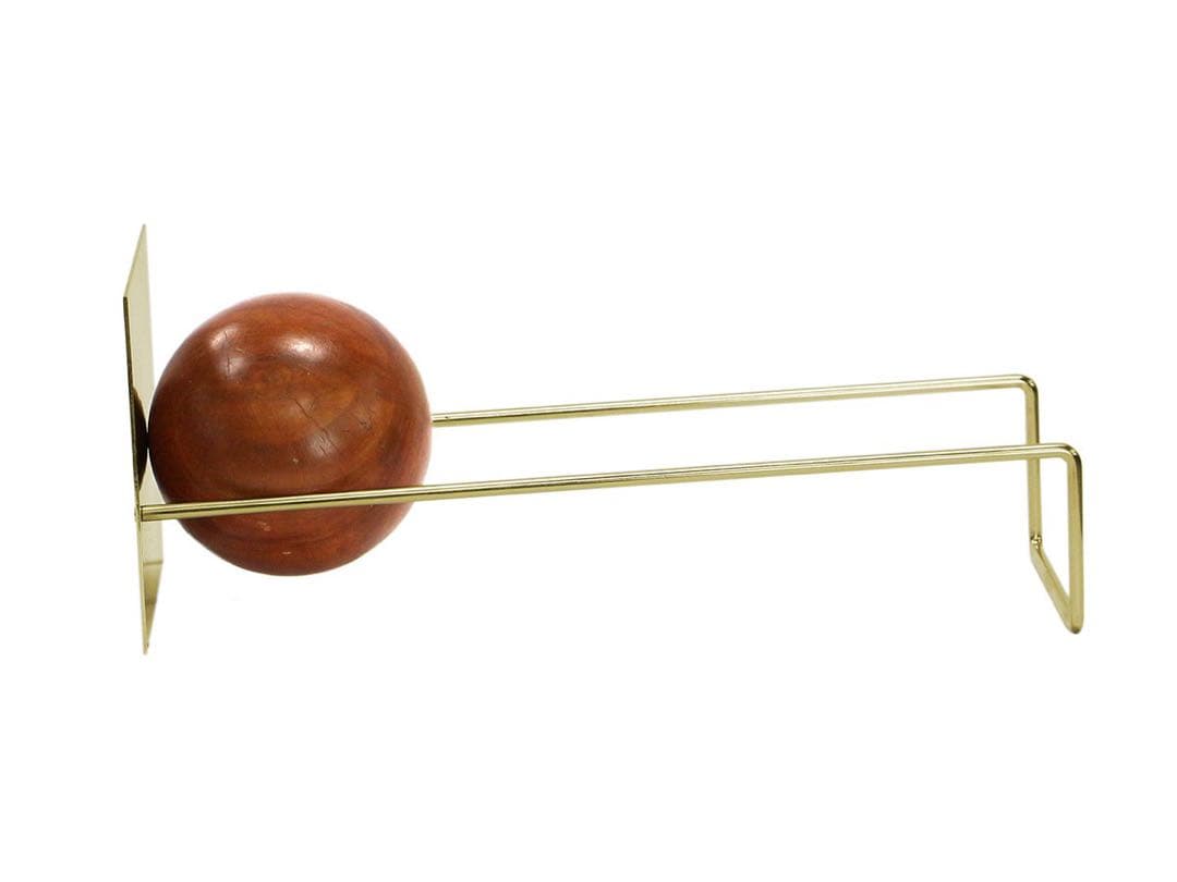 Slope Bookend \"Gold\" スロープブックエンドゴールド 本棚