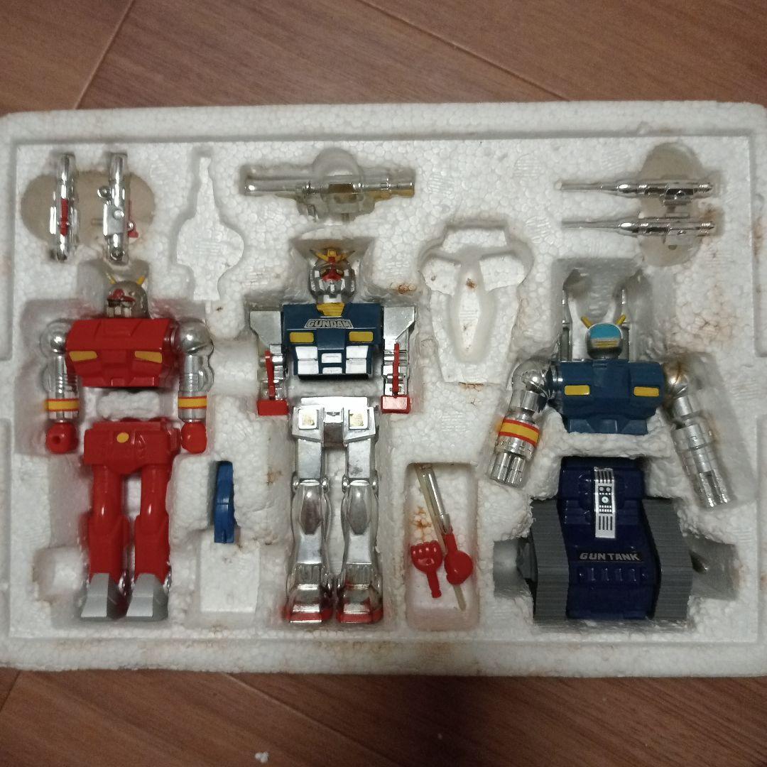 機動戦士ガンダムコンビネーションジュニア4体セット クローバー 当時