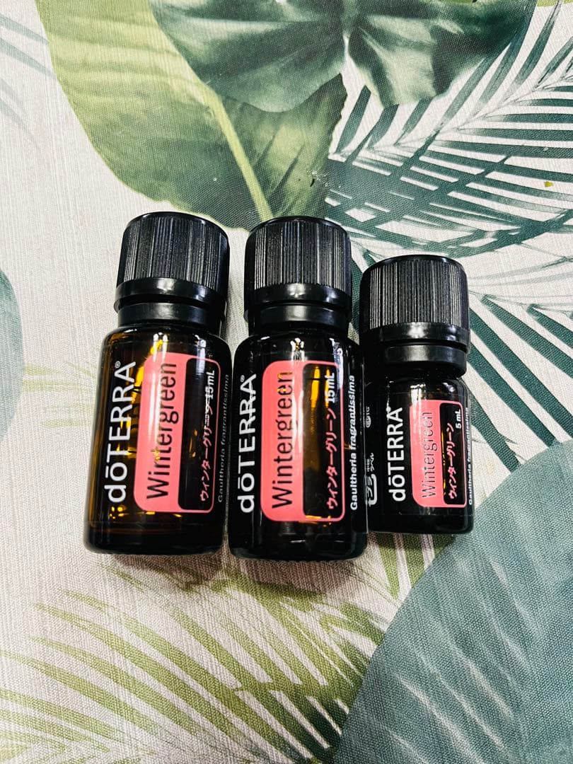 doTERRA Wintergreen エッセンシャルオイル 3本セット doTERRA Wintergreen エッセンシャルオイル 3本セット