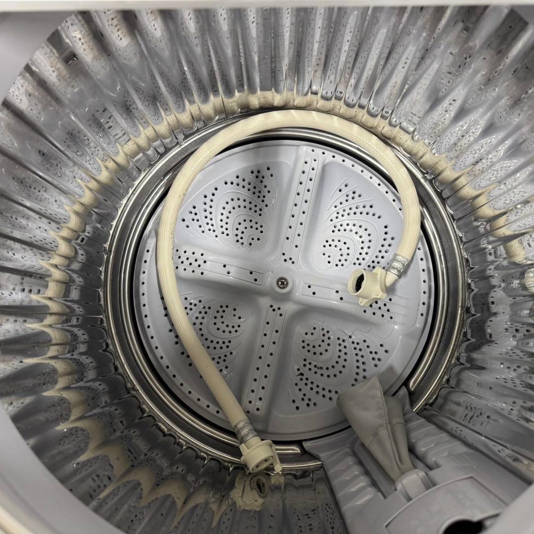 141★2021年製★シャープ　洗濯機　5.5KG 熱乾燥　一人暮らし