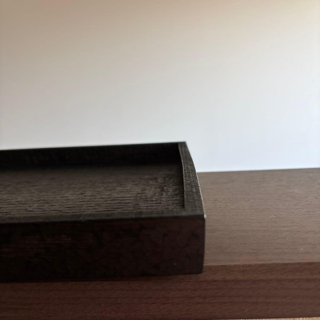 木工作家 豊田豪史さん◻️角盆 ◻️新品未使用