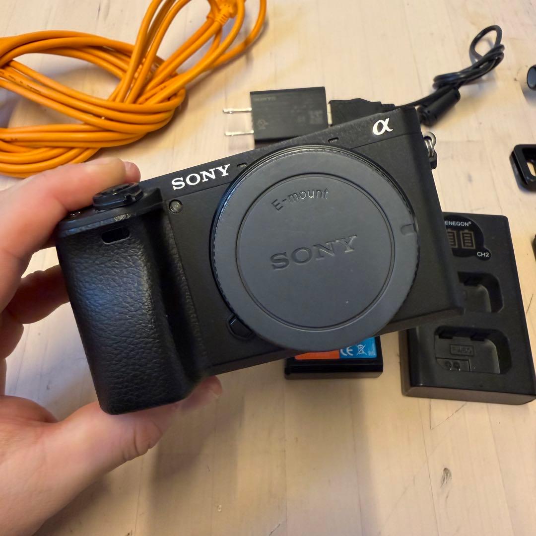 高級バッグ付）SONY α6400 ミラーレス一眼16-50mm ズームキット - メルカリ