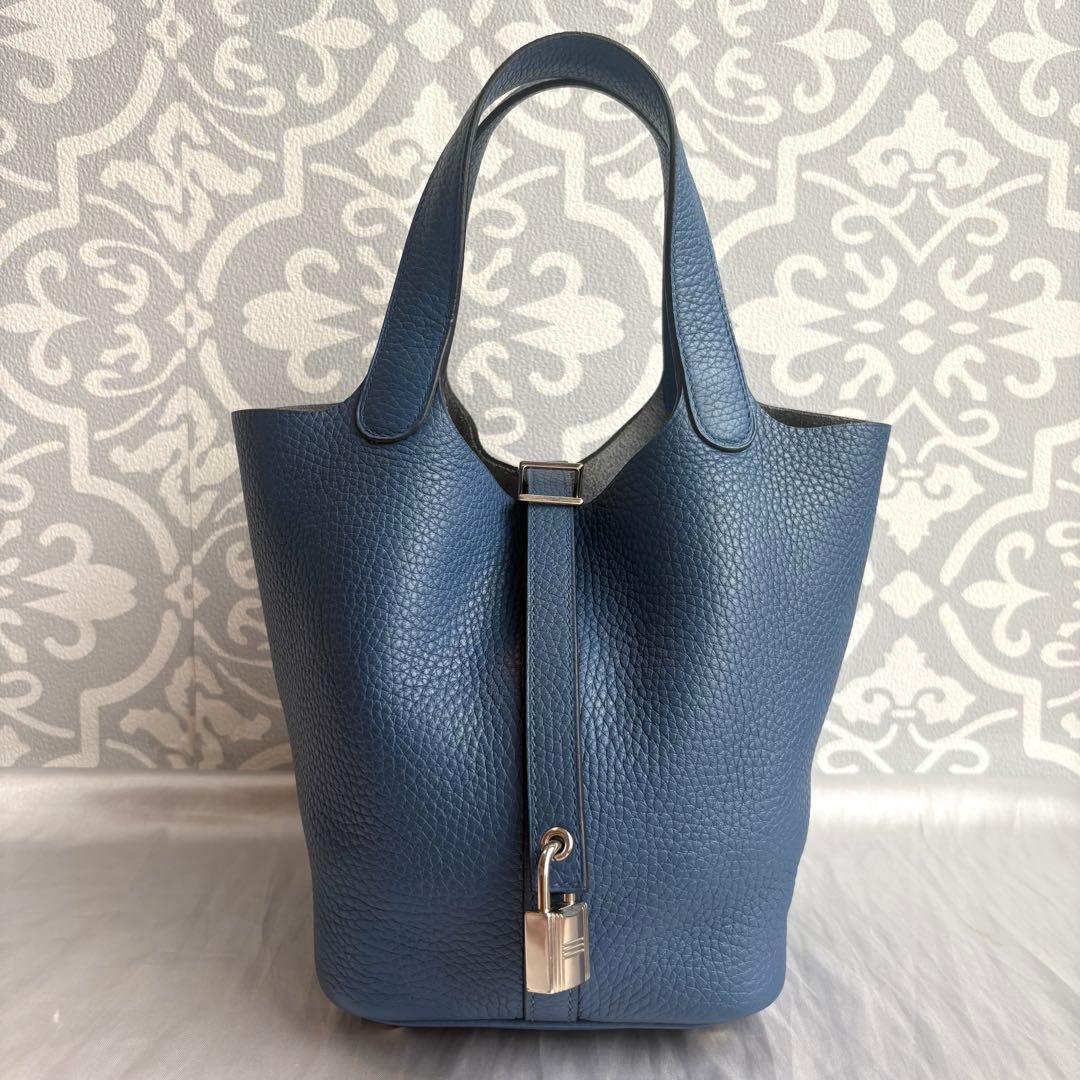 aiken様専用 エルメス ピコタンロックPM ブルーアガット X刻印 - メルカリ