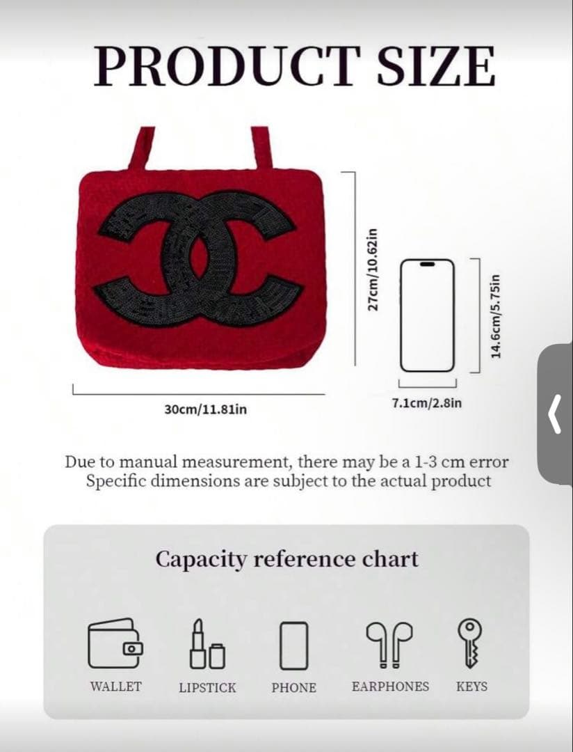 ま*ち様 新品未使用品✨CHANEL ビッグココマーク レッド ノベルティ