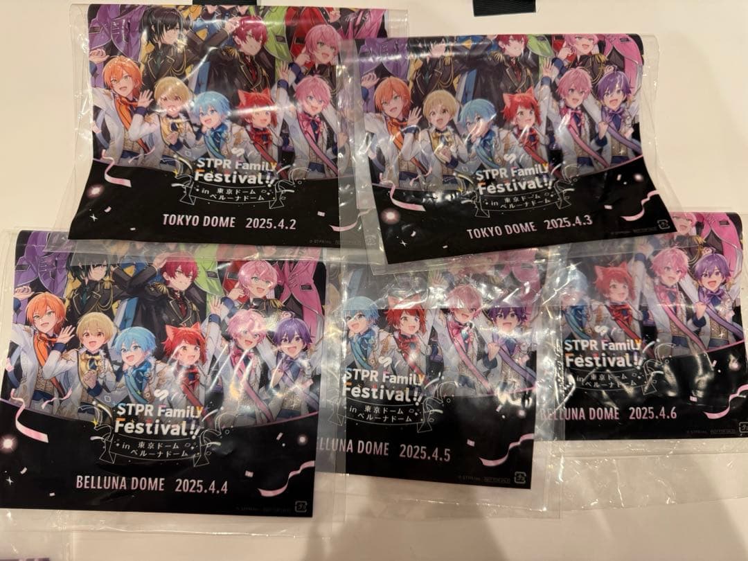 すとふぇす 特典 リングライト 銀テーホルダー STPR 全日 チケット