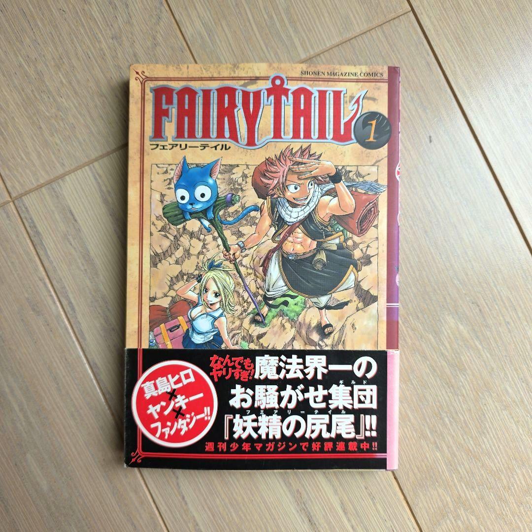 初版・帯付き】FAIRY TAIL フェアリーテイル 1巻 - メルカリ