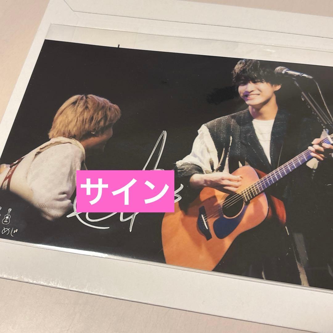 さくらしめじ 田中雅功 サイン入り2L生写真 - メルカリ