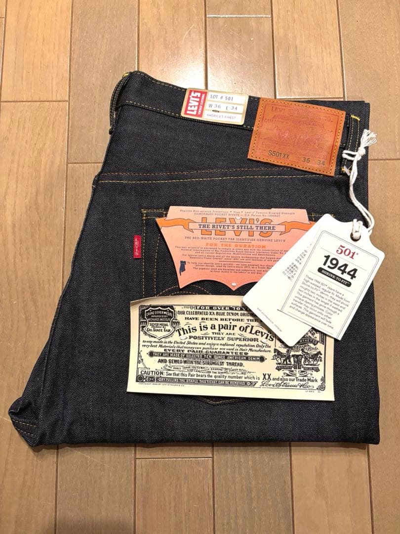 R*S様 LVC S501XX1944年大戦モデルW36L34日本製 新品未使用 LVC S501XX 1944 大戦モデル 日本製 W36 L34 - メルカリ