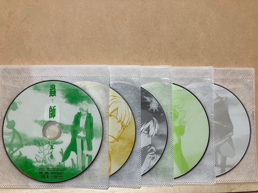 蟲師/全9巻　蟲師続章/全11巻　特別編/全2巻　DVDレンタル版アニメ全22巻