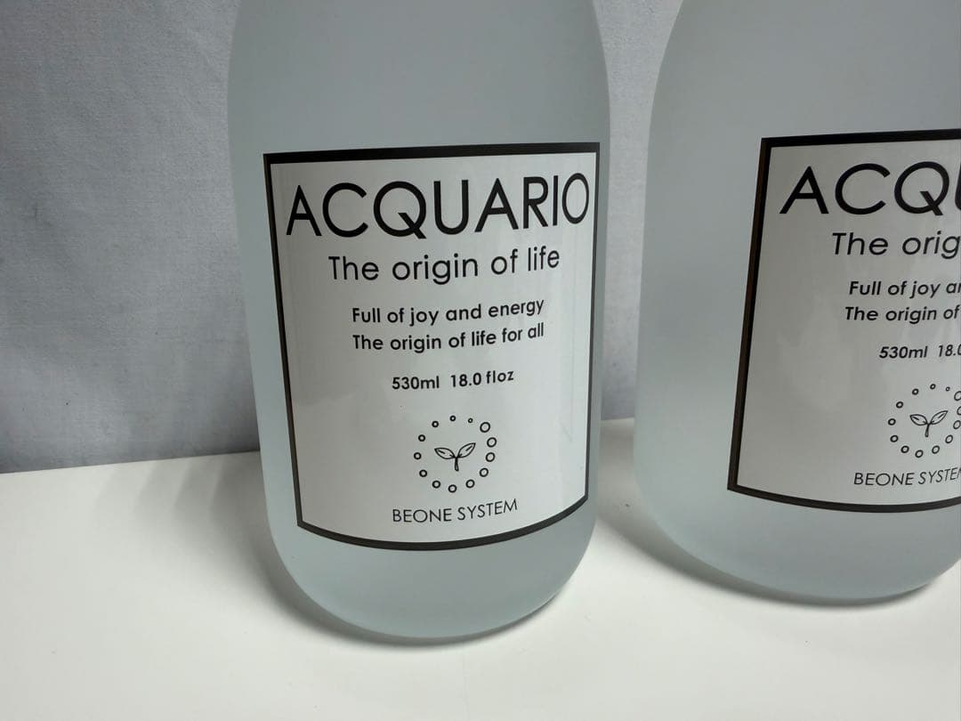 KK/12.27/10 ▶︎アクアーリオ　530ml 2本セット