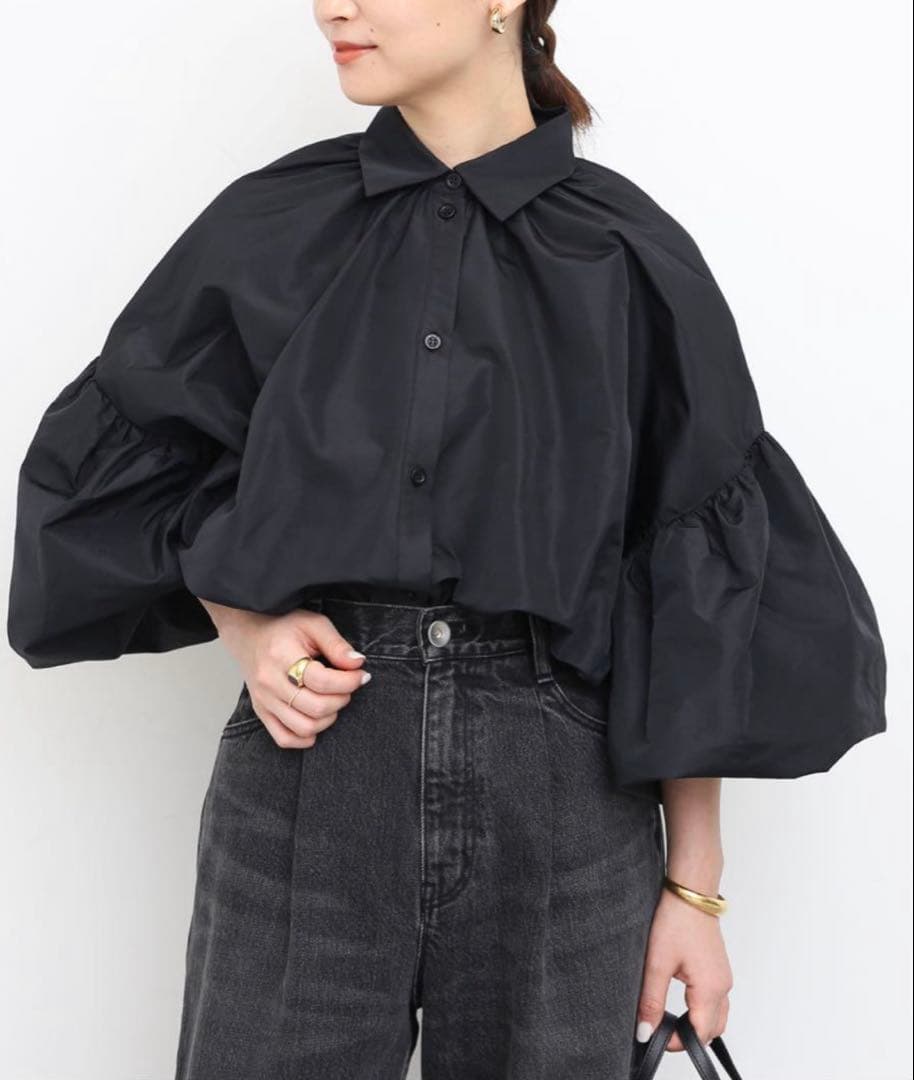 【完売商品】Deuxieme Classe MSGMボリュームスリーブブラウス Limue ブラウス シャツ ボリュームスリーブブラウス レディース