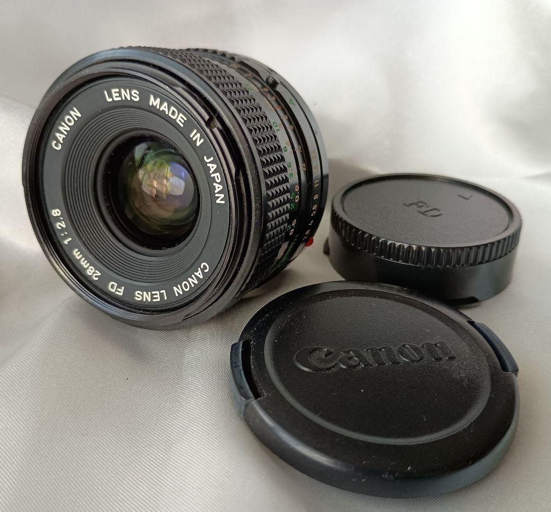 Canon FD 28mm f/2.8 レンズ Amazon.com : Canon 28mm f/2.8 Manual Focus FD Mount Lens (Renewed