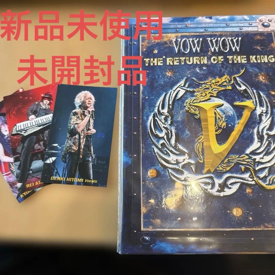 VOWWOW／THE RETURN OF THE KING 2025 ブルーレイ VOW WOW 『THE RETURN OF THE KING』（Blu-ray+2CD）-ライヴ会場先行