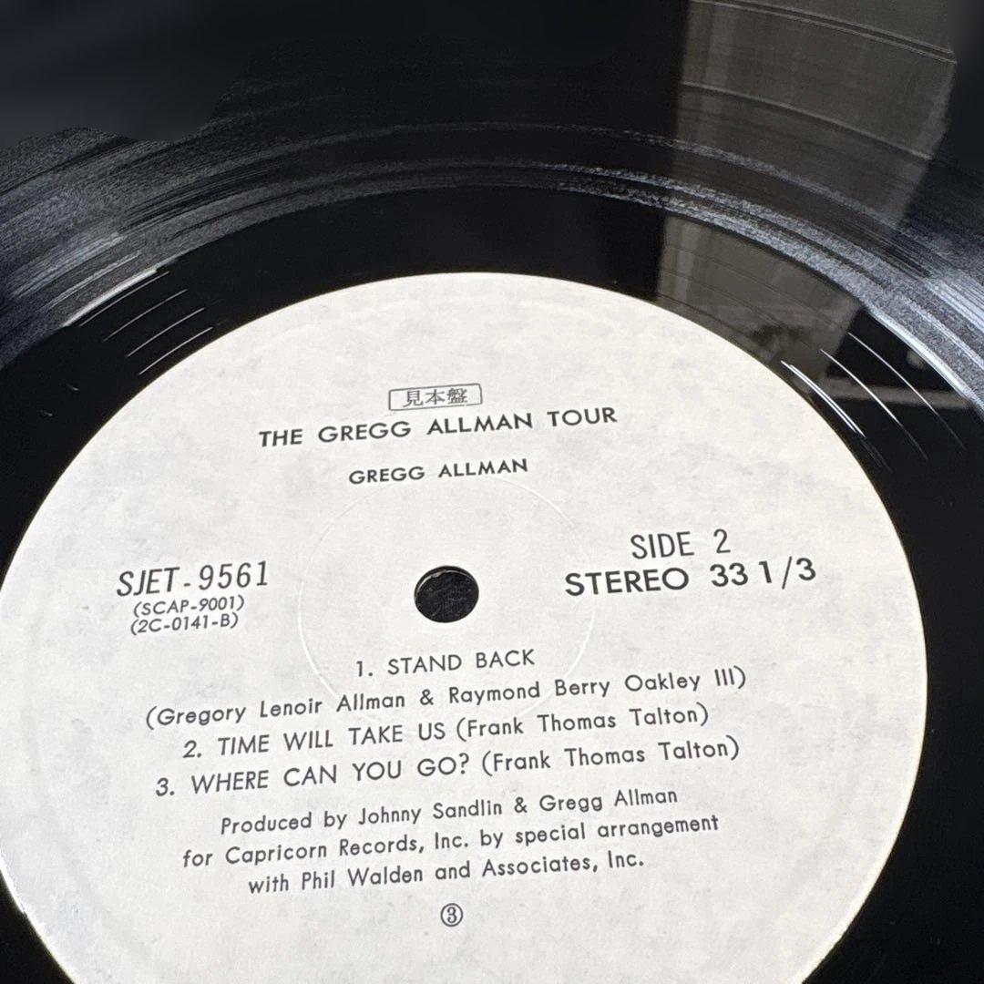 C061 THE GREGG ALLMAN TOUR レコード SJET 956