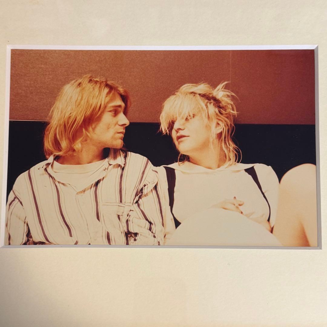 久保憲司 写真 「カート・コバーン & コートニー・ラブ」 銀塩プリント