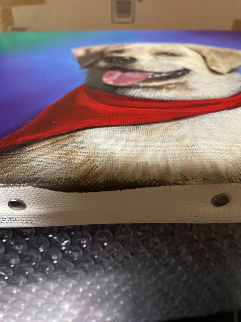 八代亜紀 絵画 真作 赤いバンダナ 偽サイトに⚠️注意⚠️して下さい