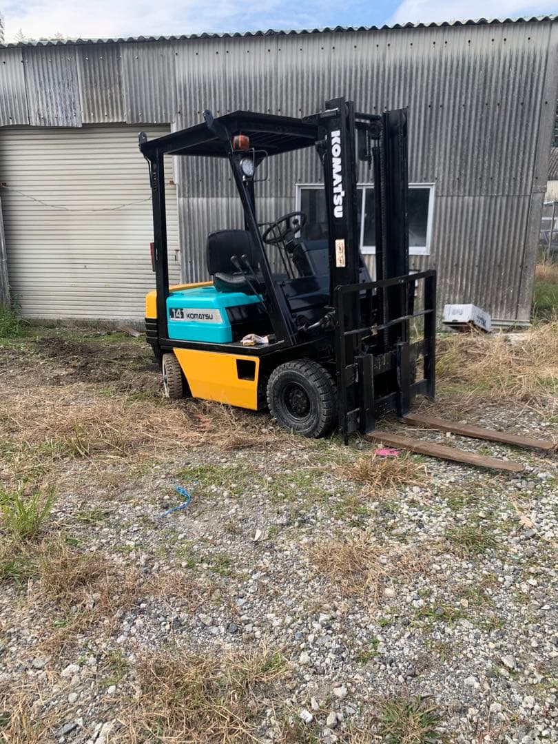 コマツ フォークリフト ガソリン車 1.4t 現状渡し