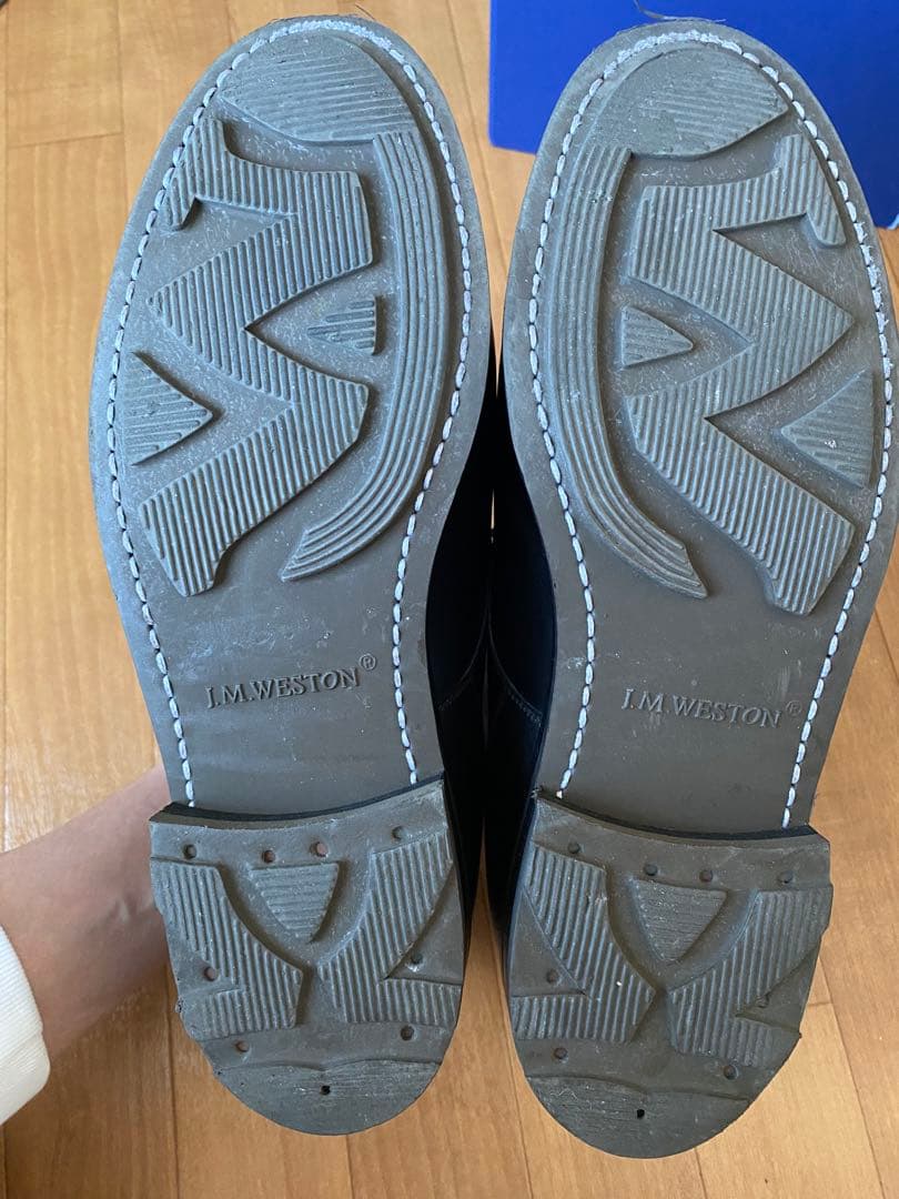 【美品】J.M.WESTON #641 ゴルフ 黒6/ E