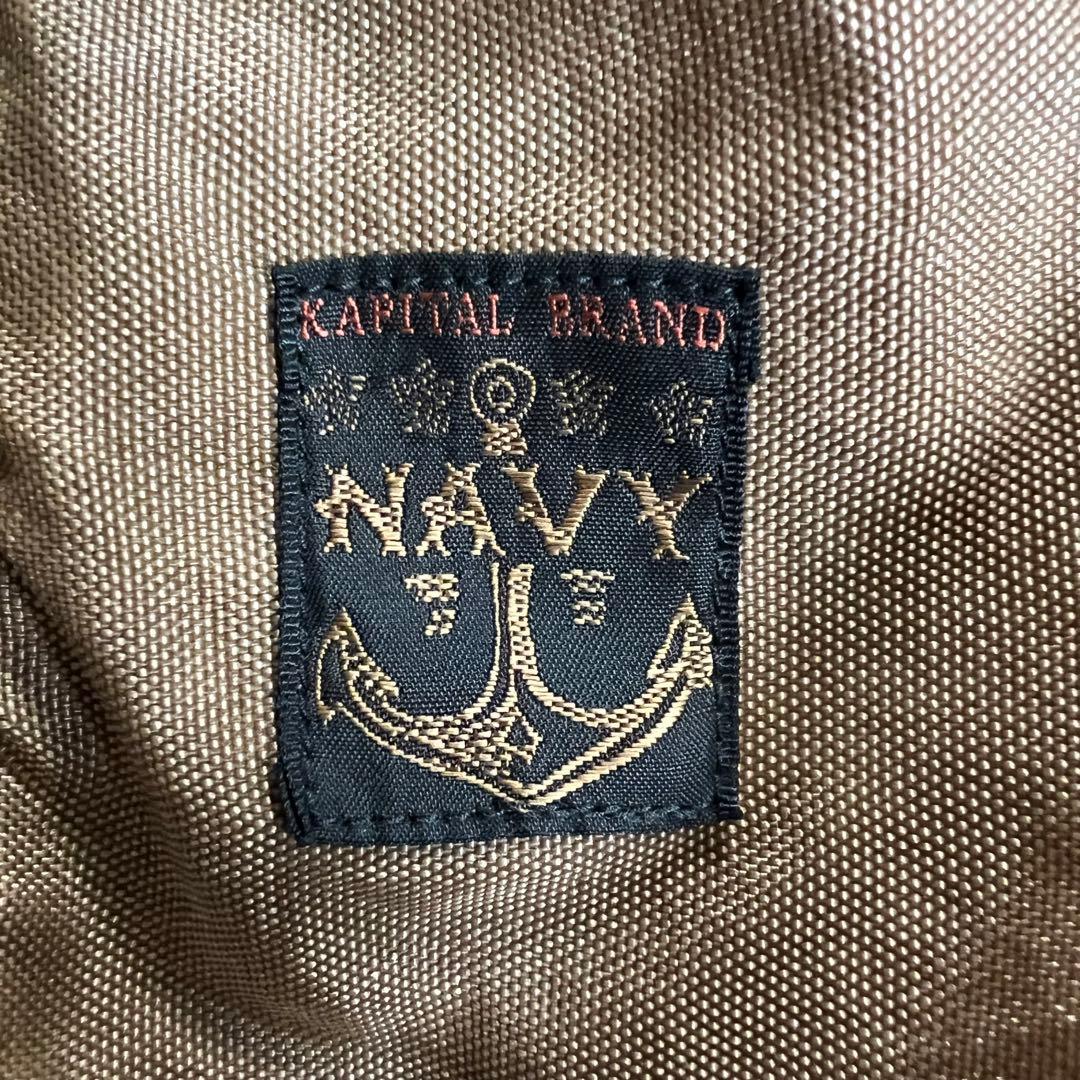未使用 KAPITAL NAVY キャピタル 3way ジャーニーバッ - メルカリ