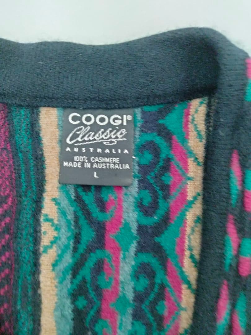 COOGI カシミヤ ベスト Lサイズ美品