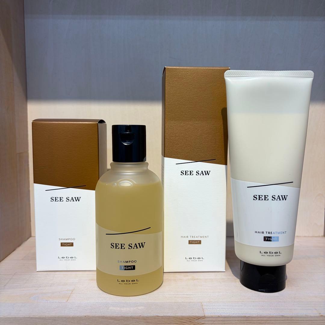 新品未使用】 SEE SAW TIGHT シャンプー・トリートメントセット - メルカリ