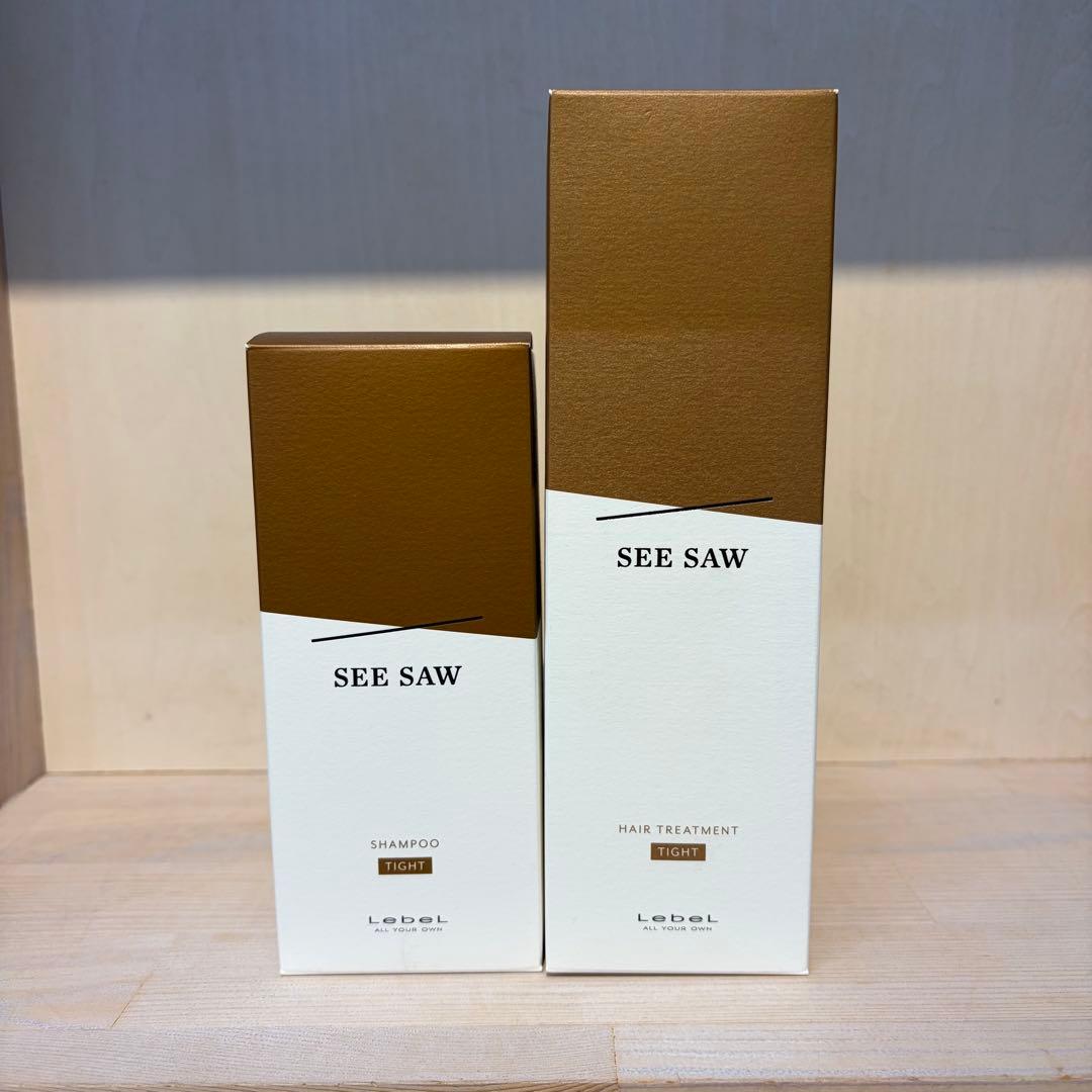 新品未使用】 SEE SAW TIGHT シャンプー・トリートメントセット - メルカリ