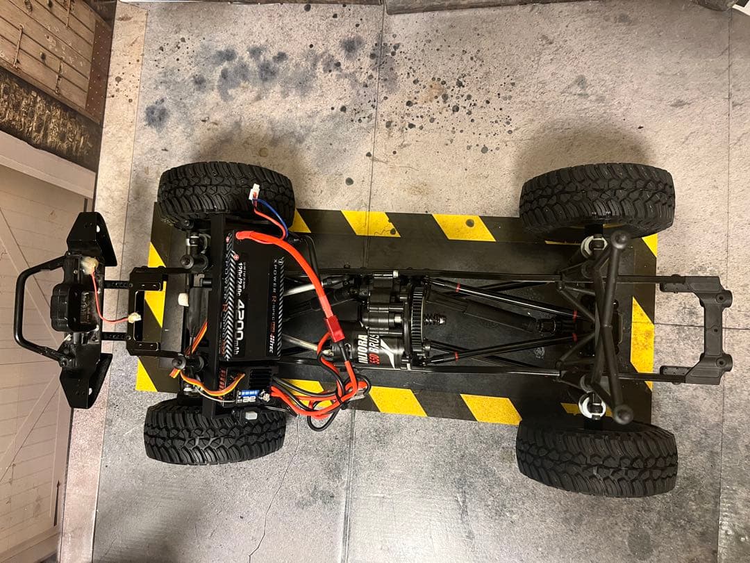 SCX10 クローラー Lcgベースにも