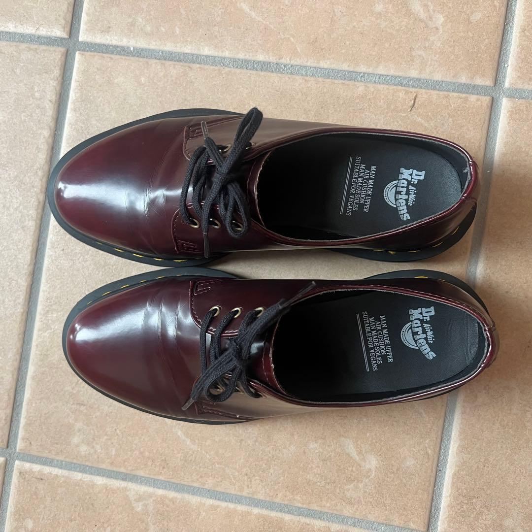 交渉中_YUROMARO様］dr.martin ヴィーガンレザー UK5 - メルカリ