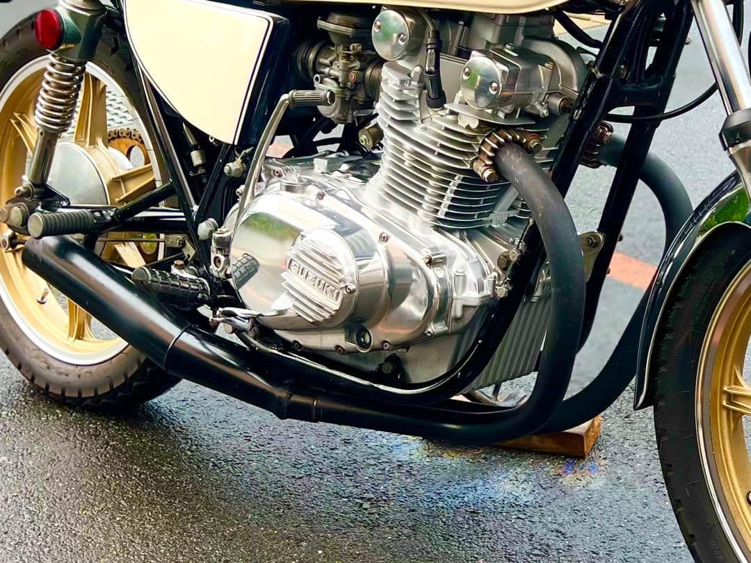 GS400 ヨシムラ タイプ マフラー - メルカリ