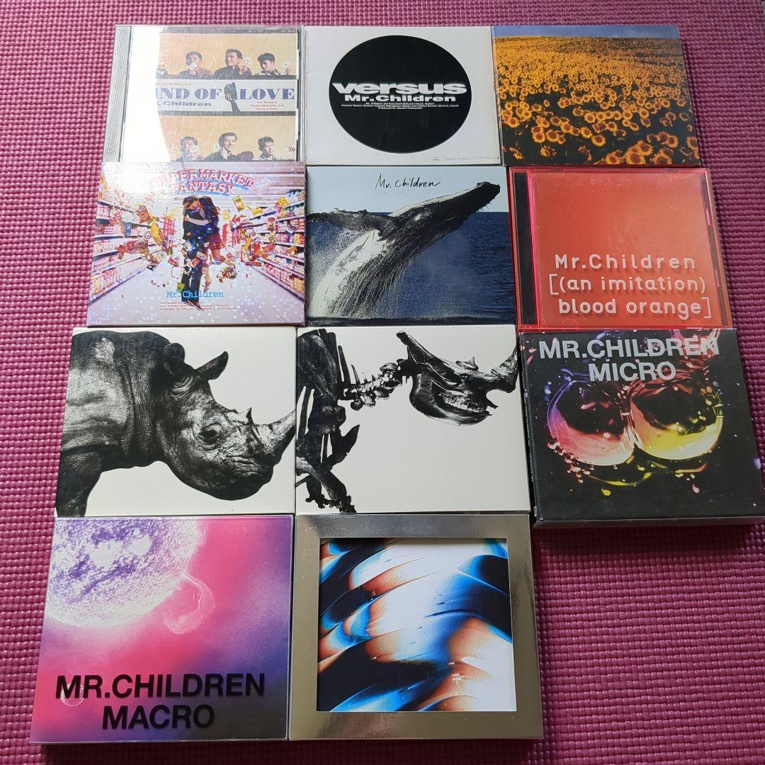 Mr.Children ミスチル アルバムCD11枚 まとめ売り - メルカリ
