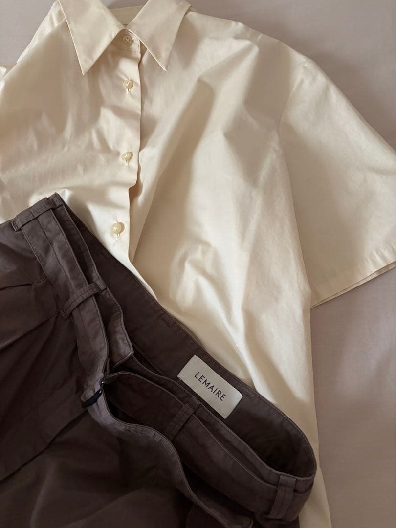 lemaire チノパン　size36 LEMAIRE Big Chino パンツ | ニュートラル | FARFETCH JP