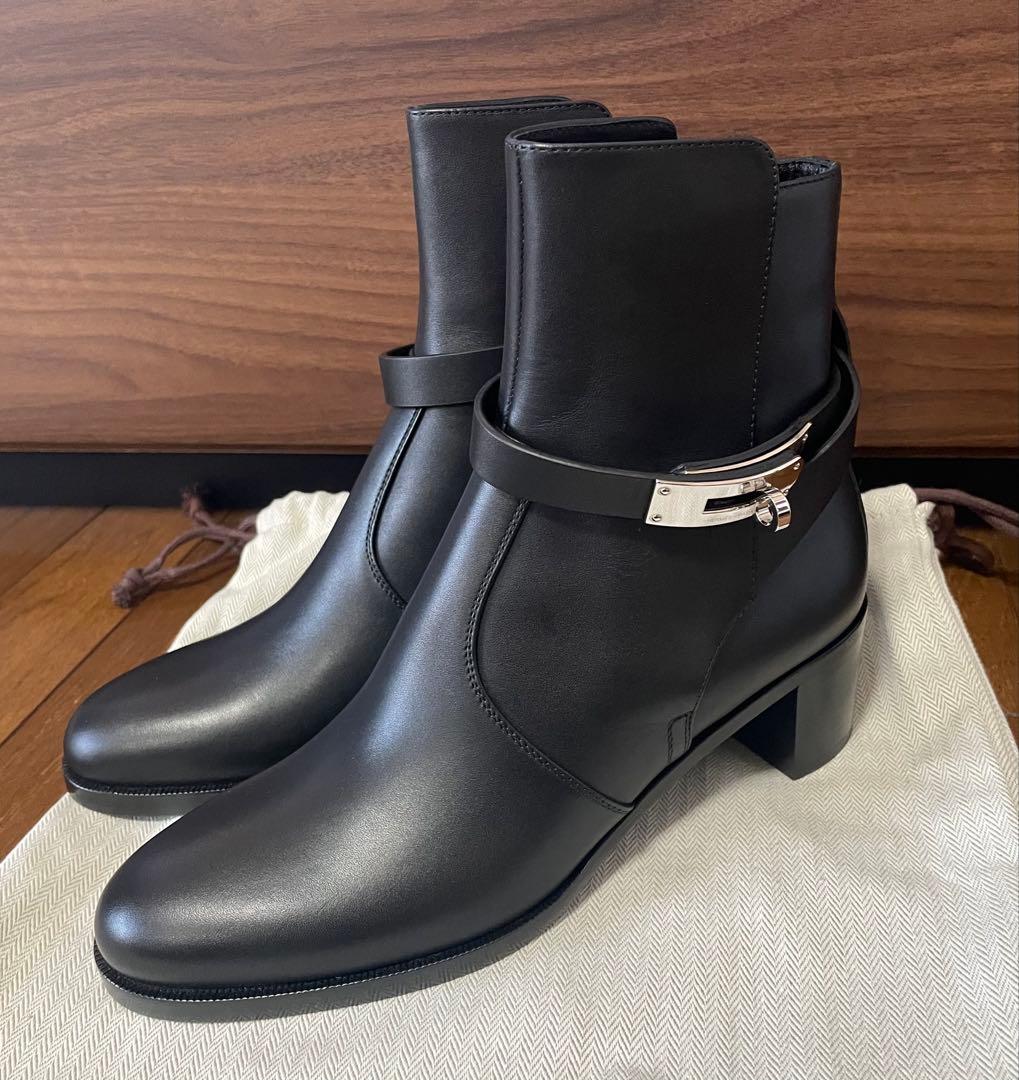 新品 エルメス フレンチー50 ショートブーツ Frenchie50 - メルカリ
