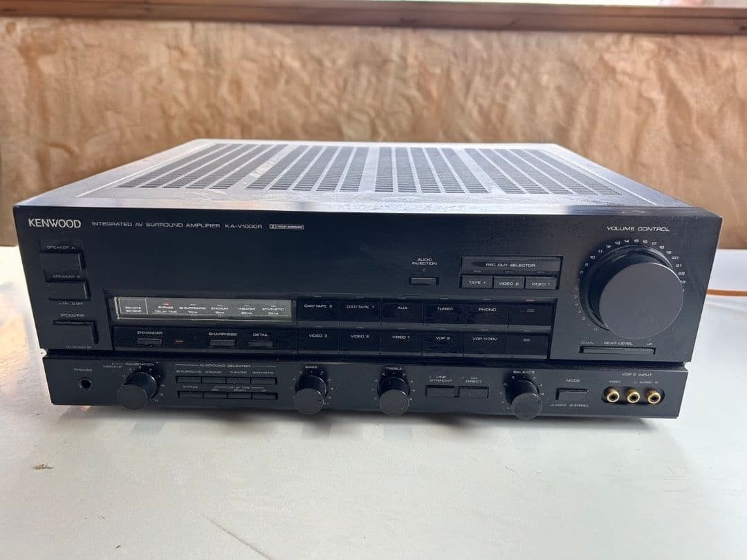 ジャンク品】KENWOOD KA-V1000R - メルカリ