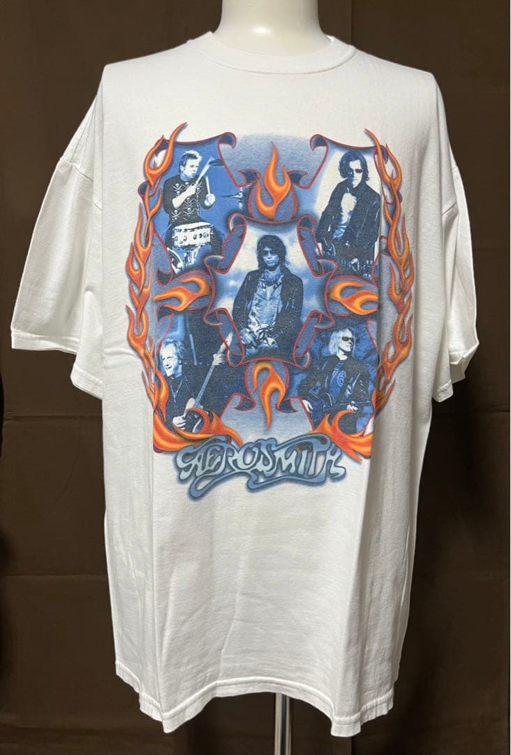 Aerosmith エアロスミス 2003 M&O Tシャツ 中古・古着通販】バンドTシャツ (バンドTシャツ) 00s AEROSMITH(エアロ