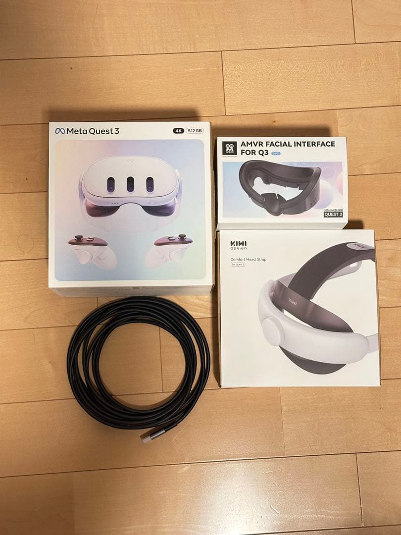  Quest 3 + 付属品セット Meta Quest 3レビュー！ MR対応と高性能パススルーで没入感アップ | げむぱ