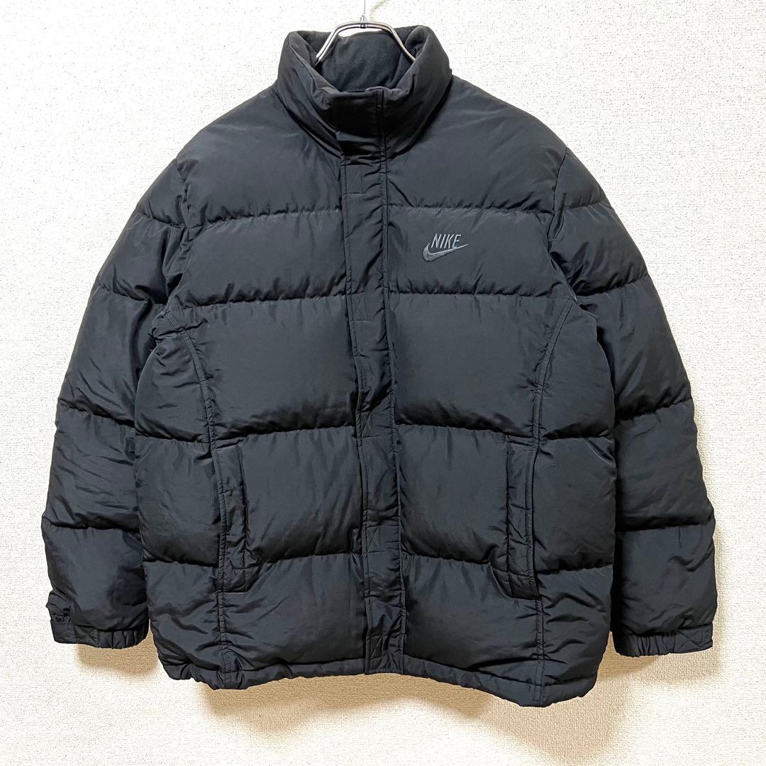 NIKE ナイキ メンズ 肉厚 ダウンジャケット ブラック 00s y2k L - メルカリ
