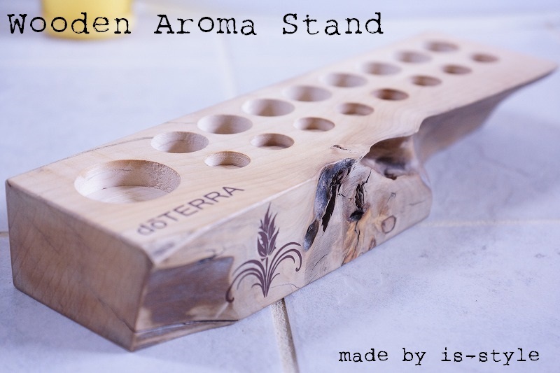1点物！□アロマオイル木製スタンド・doTERRA - IS-STYLE'S GALLERY