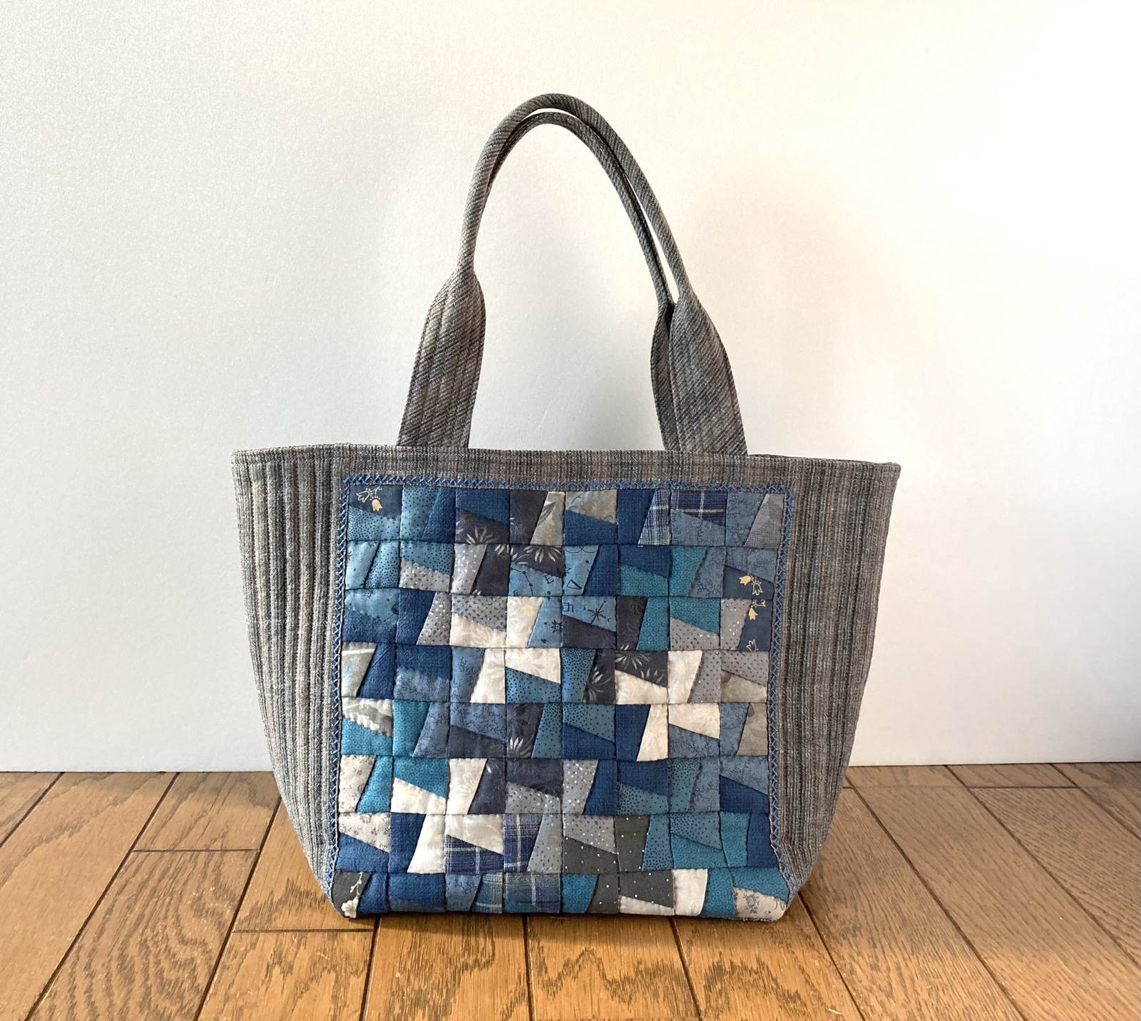 風車のパッチワークキルトバッグ - lilla＊GALLERY | minne byGMO