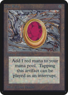 Mox Ruby • Unlimited Edition (2ED) #265