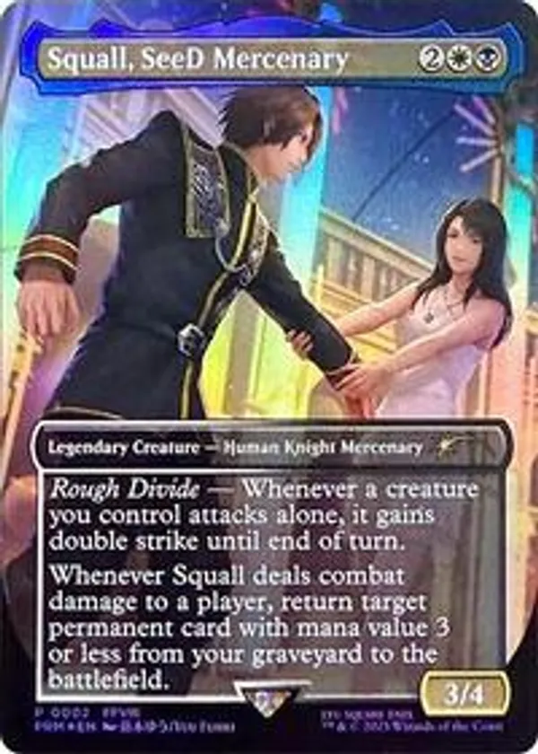 Squall, SeeD Mercenary • Standard Showdown Promos #2
