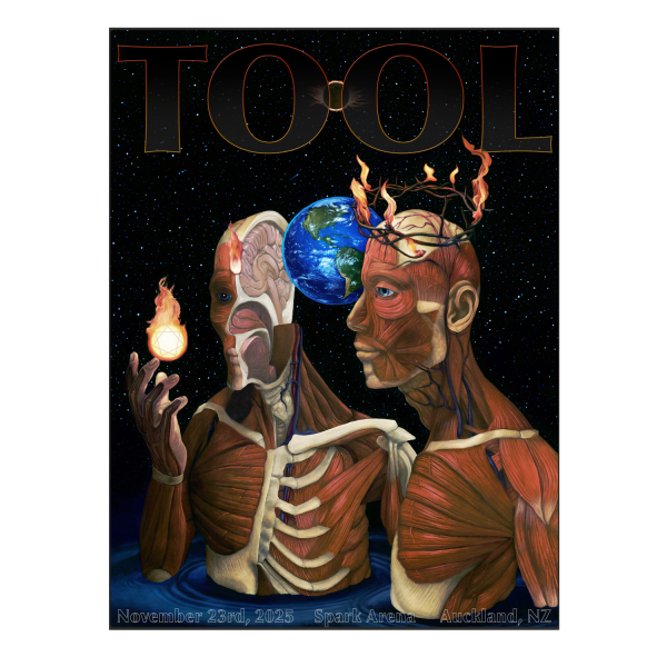 Tool - Auckland, NZ Event Poster - 11/23/2025 | Tool Band Store