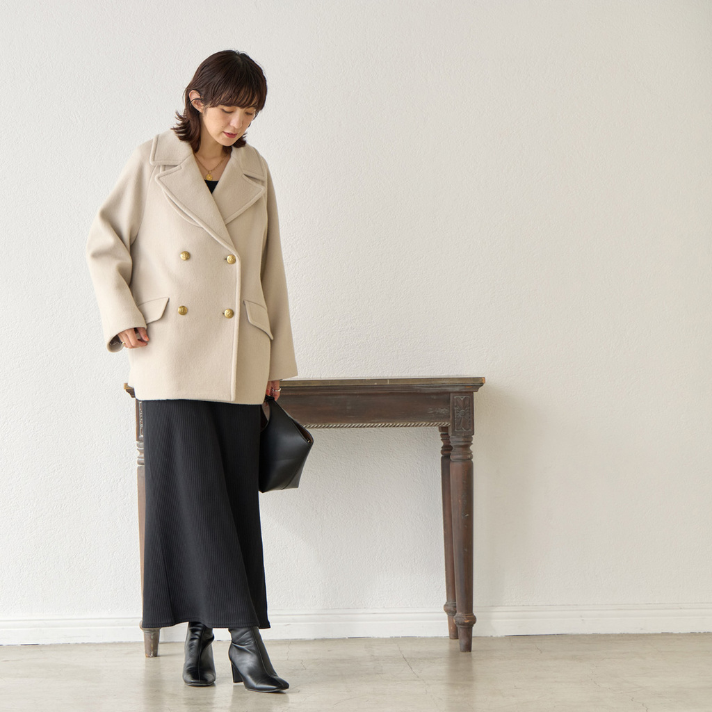 大人女性に向けた定番の一着】ラグランPコート - RIVE DROITE