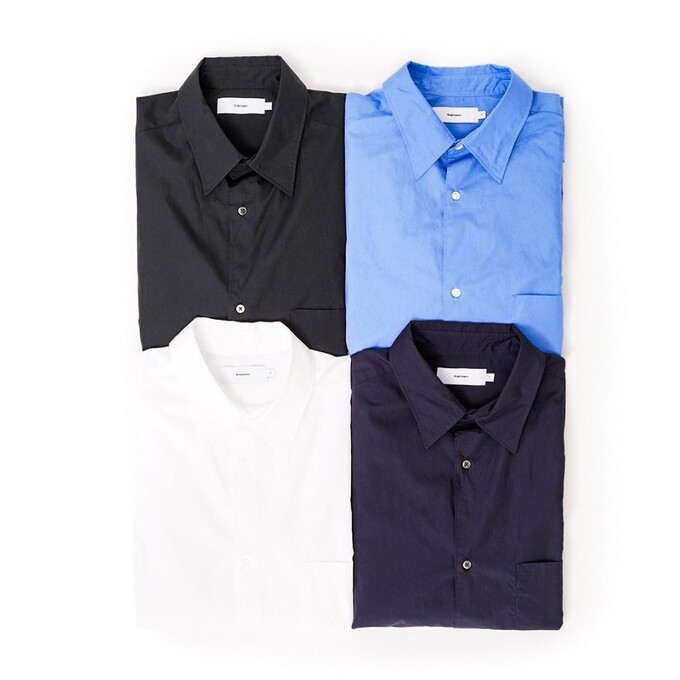 Graphpaper（グラフペーパー）定番ブロードシャツの魅力、サイズ選び